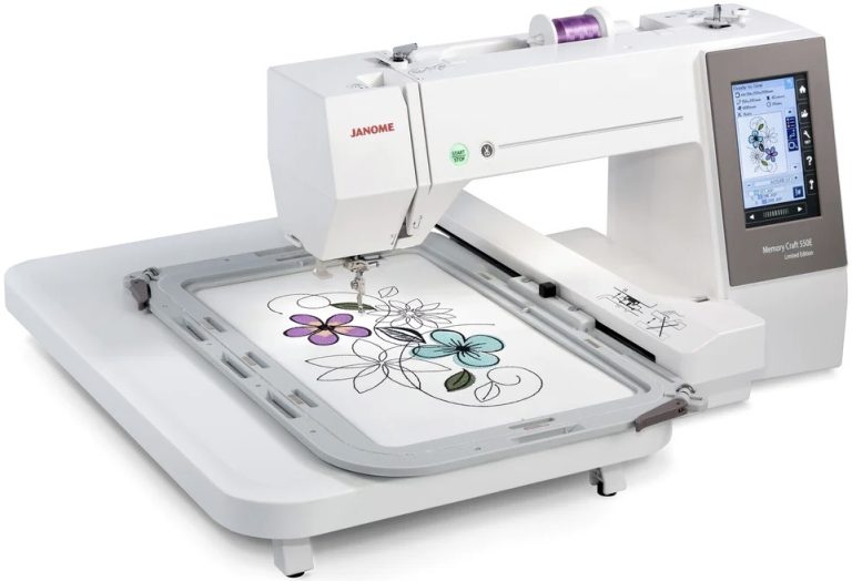 Janome MC550e: A Must-Have for Any Serious Embroiderer