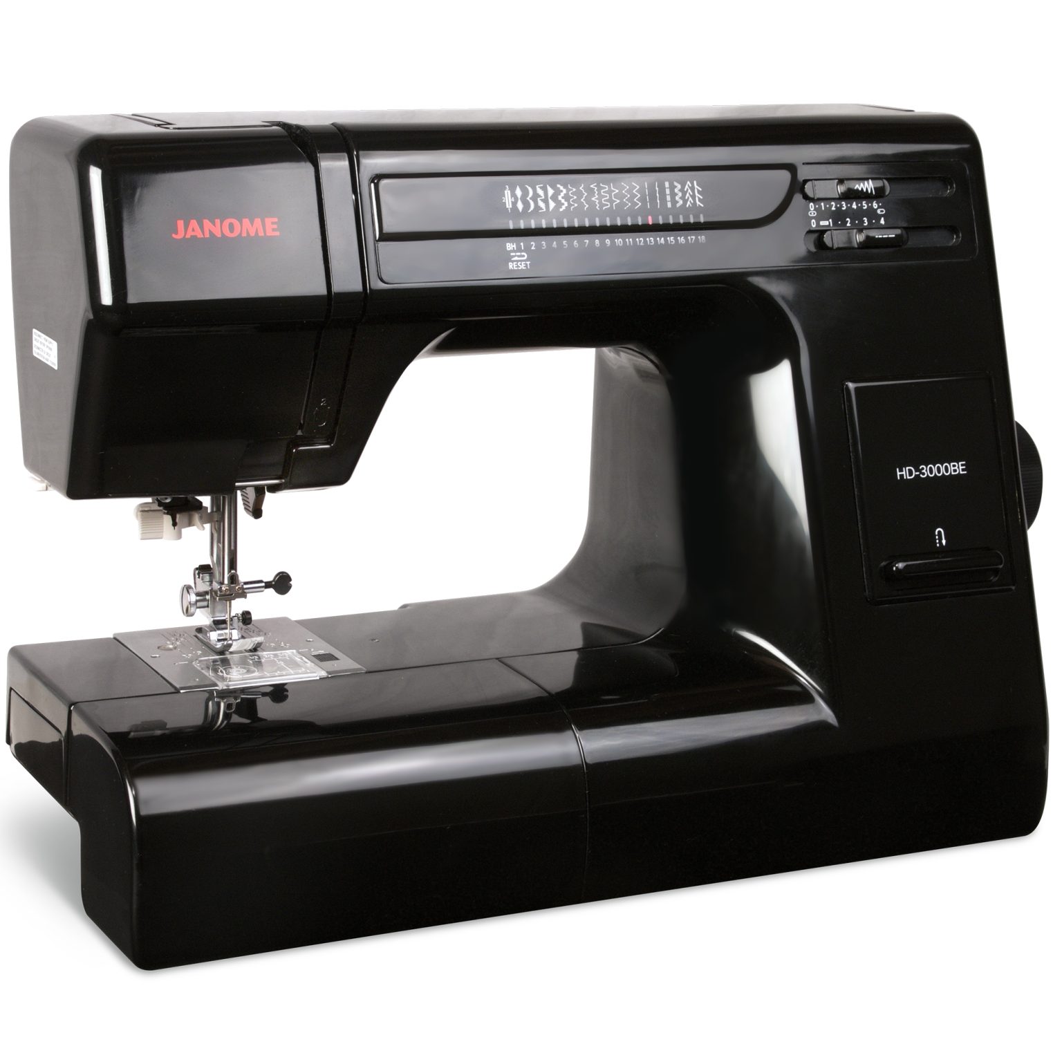 Janome HD3000BE Strength and Precision in Black Edition Design