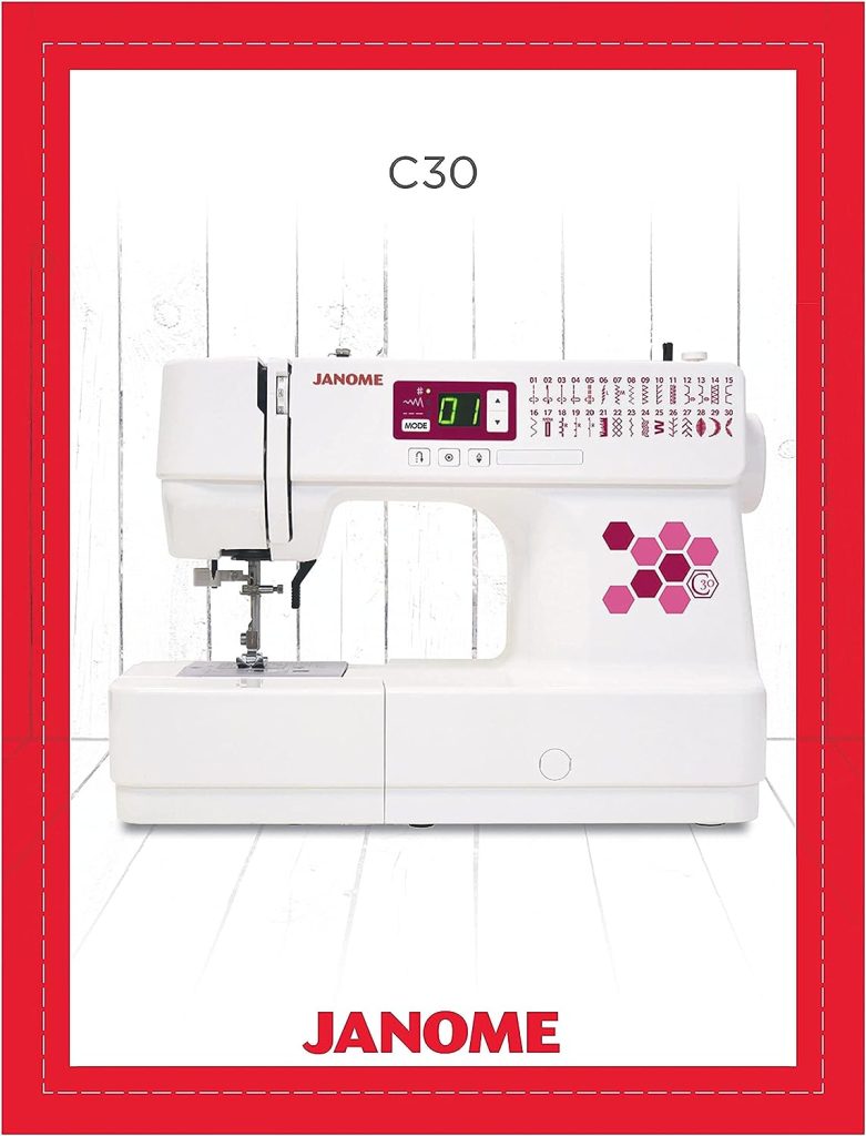 Janome C30 Light Weight 30 stitch Sewing Machine